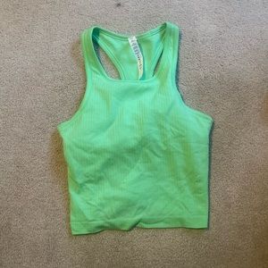 Lululemon Ebb to Steeet tank (CROP)